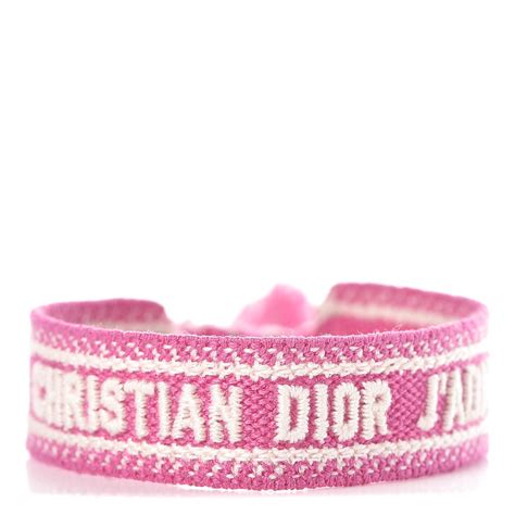 christian dior friendship bracelet pink|beautiful hands Dior bracelet friendship.